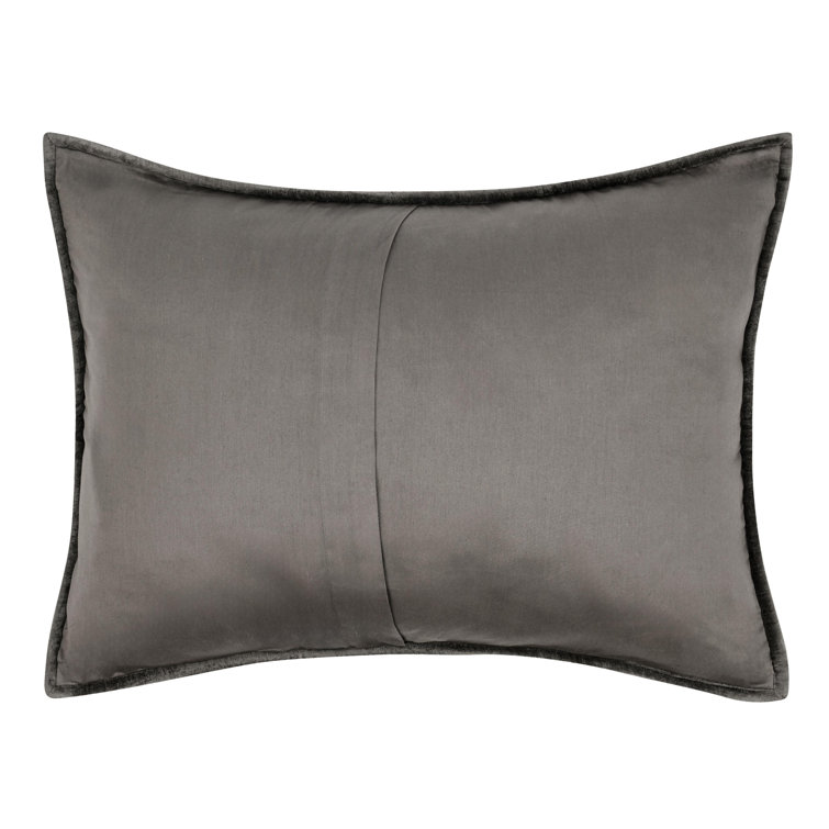 Desert Brown Quilted Velvet Standard Sham