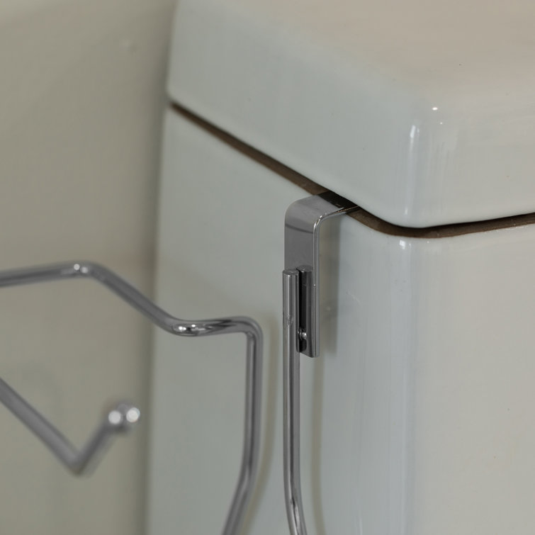 Chrome Over-the-Tank Dual Toilet Paper Holder Set