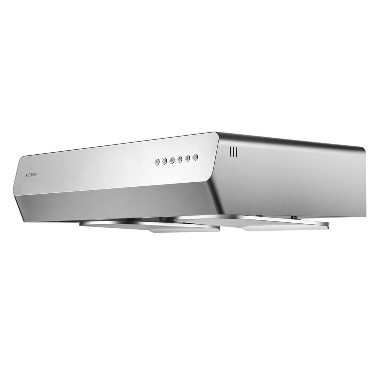 Slim Stainless Steel Convertible Under Cabinet Range Hood