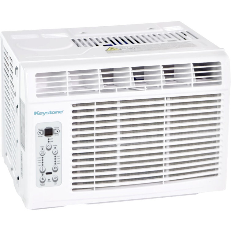 Keystone 10,000 BTU White Window Air Conditioner with Remote