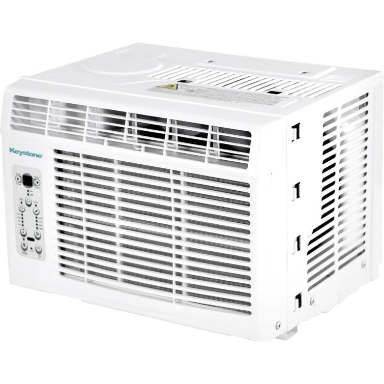 Keystone 10,000 BTU White Window Air Conditioner with Remote