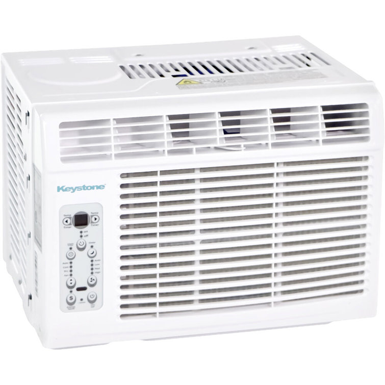 Keystone 10,000 BTU White Window Air Conditioner with Remote