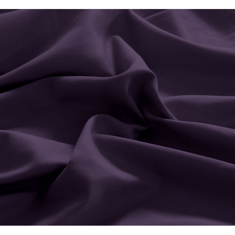 Eggplant Twin Ultra Soft Microfiber Sheet Set