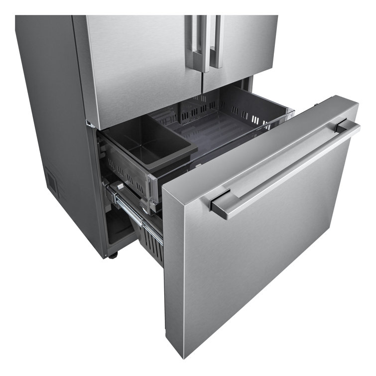 Stainless Steel 27 Cu. Ft. Smart French Door Refrigerator
