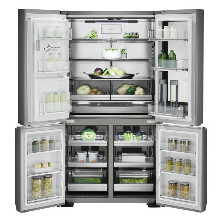 Stainless Steel 23 Cu. Ft. Smart French Door Refrigerator
