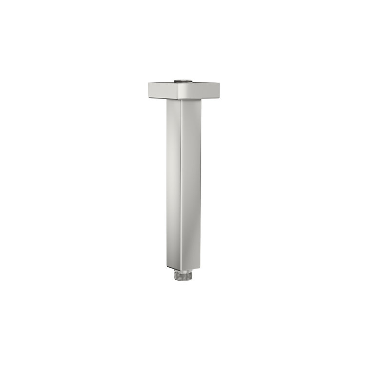 Brushed Nickel Ceiling Mount Straight Shower Arm