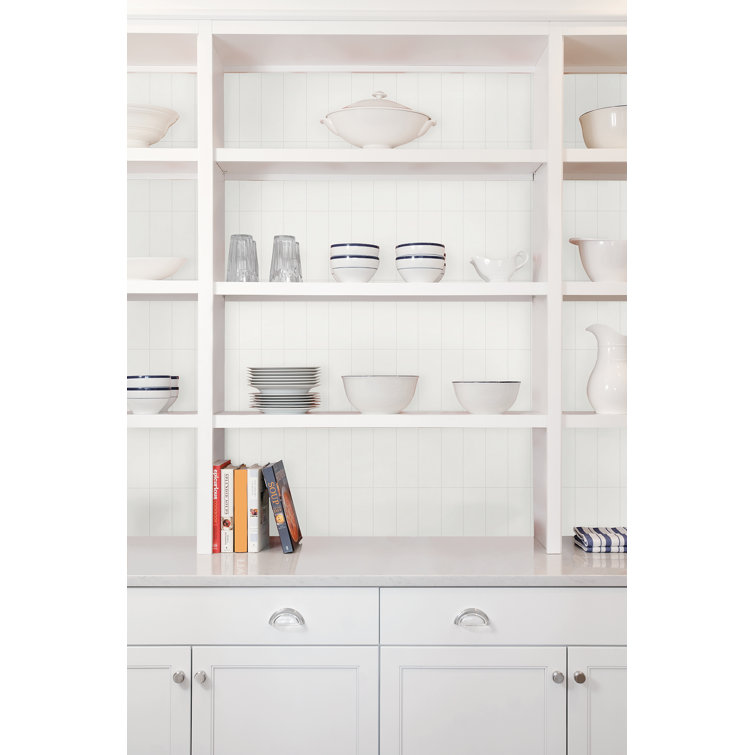 White Subway Peel and Stick Luxury Wall Tiles