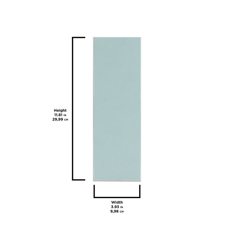 Blue Peel and Stick Subway Wall Tiles for Kitchen and Bathroom