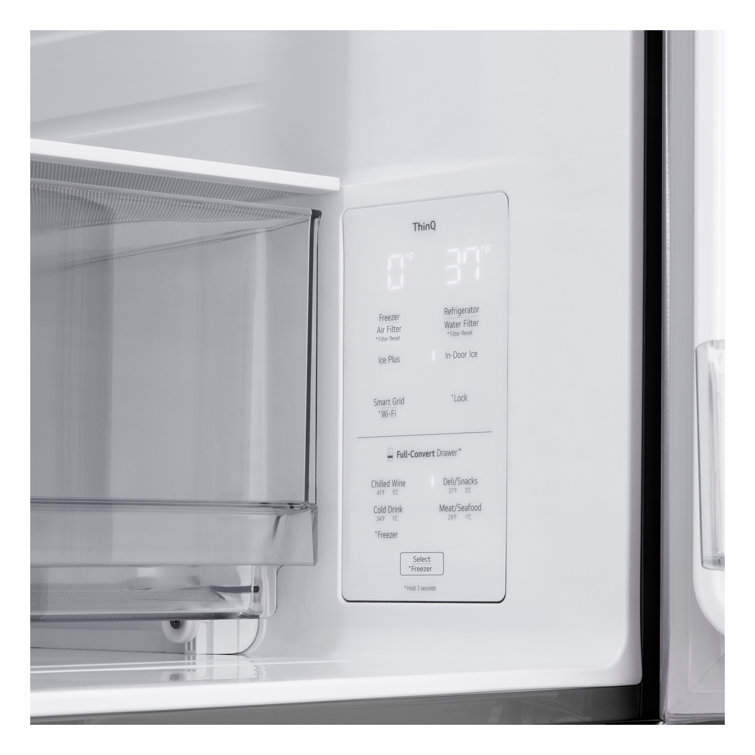 LG 29 Cu. Ft. Stainless Steel Smart French Door Refrigerator with Ice Maker