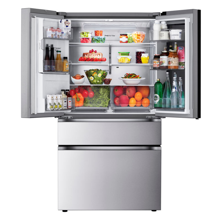 LG 29 Cu. Ft. Stainless Steel Smart French Door Refrigerator with Ice Maker