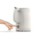 Truffle White 1-Liter Stainless Steel Electric Kettle