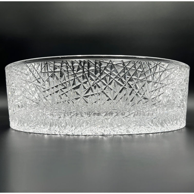 Stadium 16" Clear Tempered Glass Circular Vessel Sink