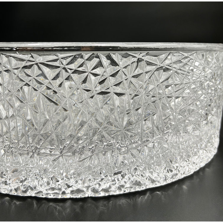 Stadium 16" Clear Tempered Glass Circular Vessel Sink