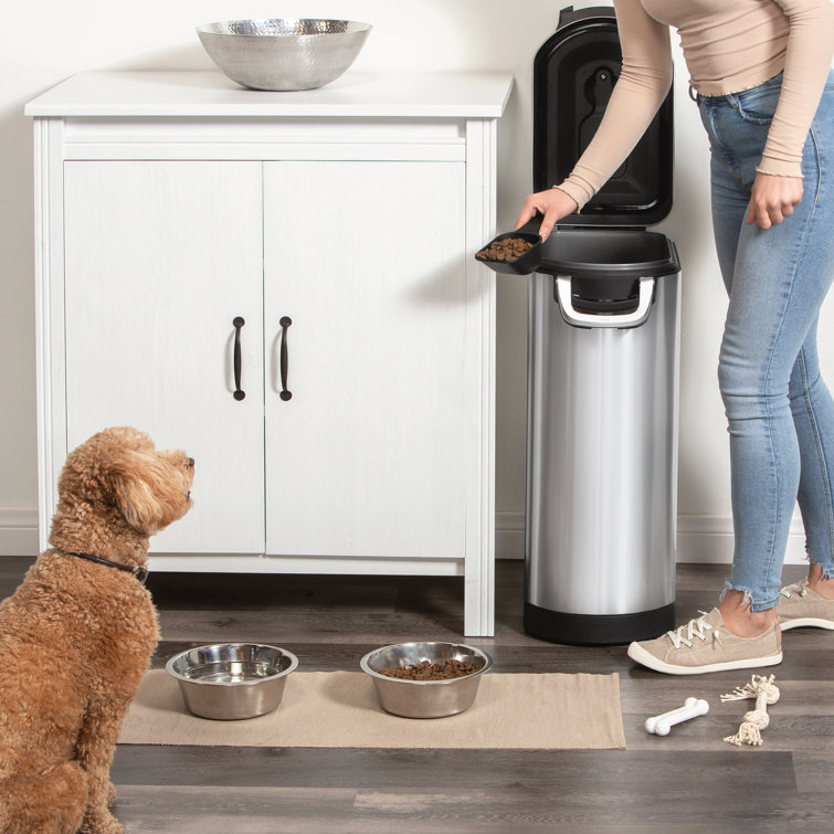 XL Stainless Steel Airtight Pet Food Storage Container