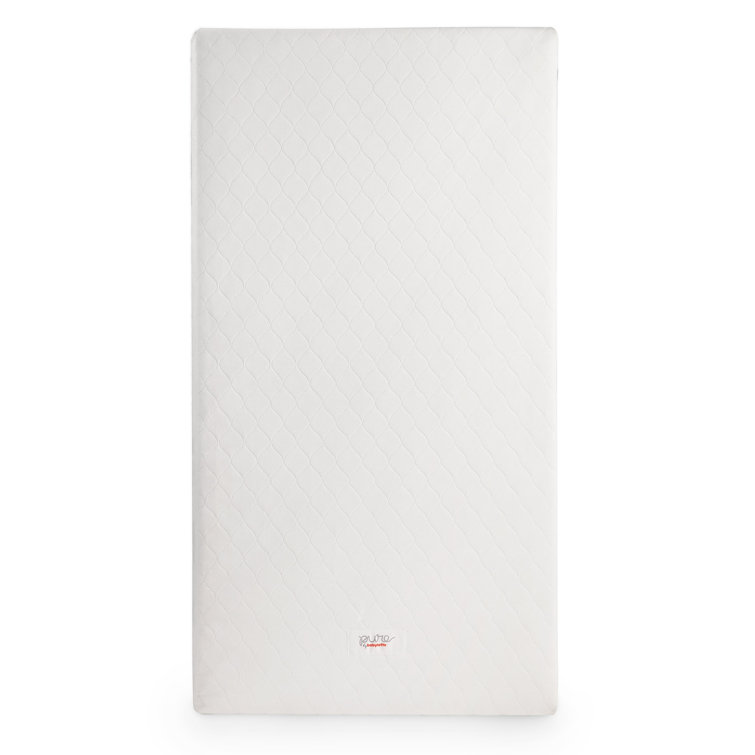 Pure Core White Cotton Waterproof Crib Mattress