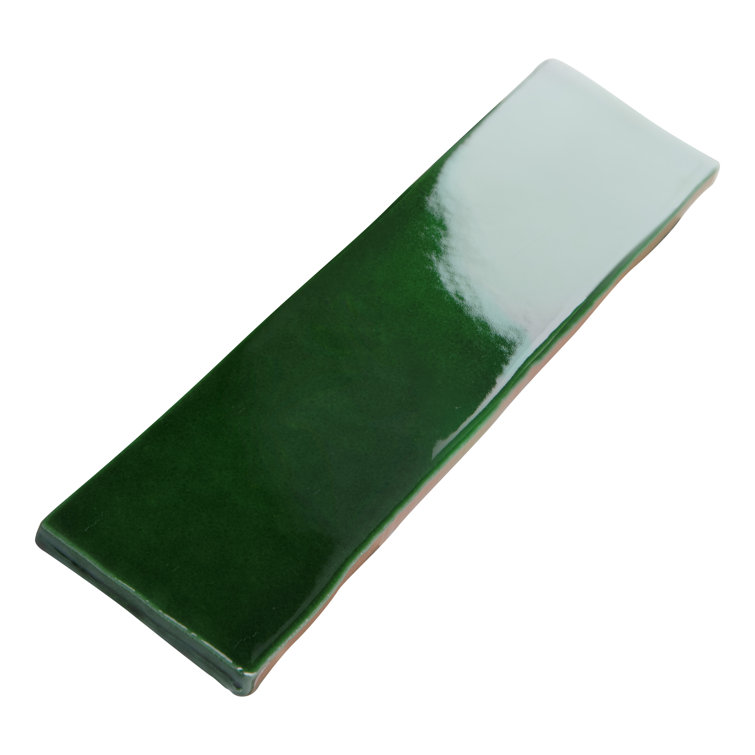 Viva Antic Glossy Green Ceramic Subway Wall Tile