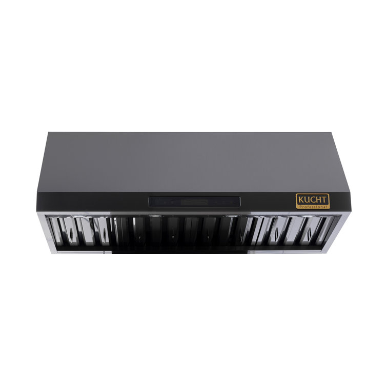 Titanium Stainless Steel 48-Inch Under Cabinet Range Hood