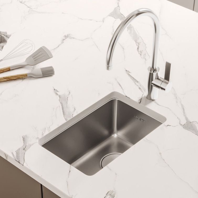 Ruvati 15-inch Stainless Steel Undermount Bar Prep Sink