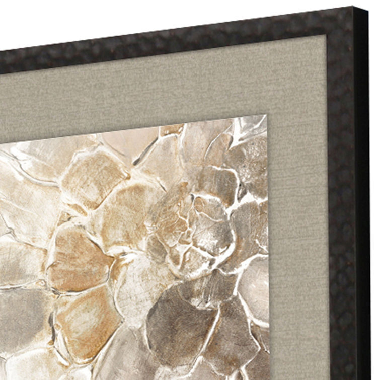 Golden Medallion Giclees with Espresso Wood Frame Set