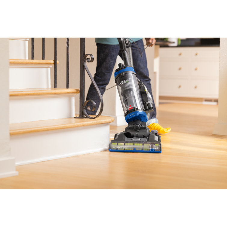 Blue Multi-Cyclonic Swivel Pet Upright Vacuum Cleaner