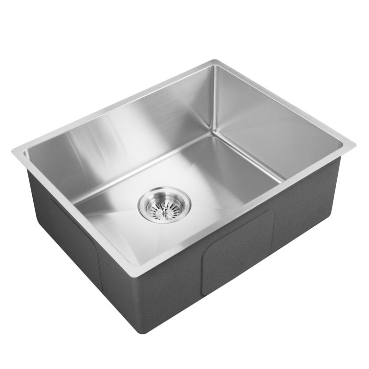 21.88" L x 17.19" W Stainless Steel Undermount Kitchen Sink
