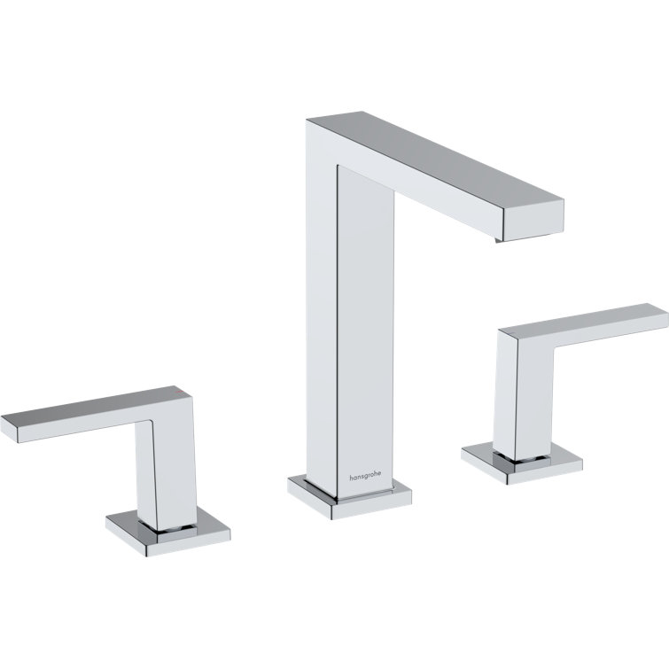 Polished Chrome Single Handle High Arc Bathroom Faucet