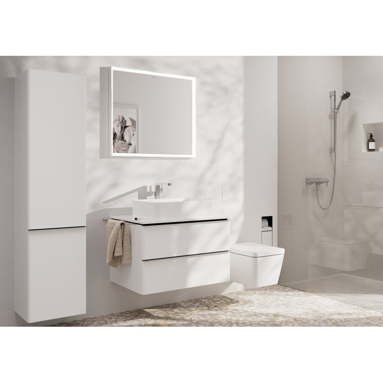 Tecturis E Chrome Single-Hole 10-Inch Tall Bathroom Faucet