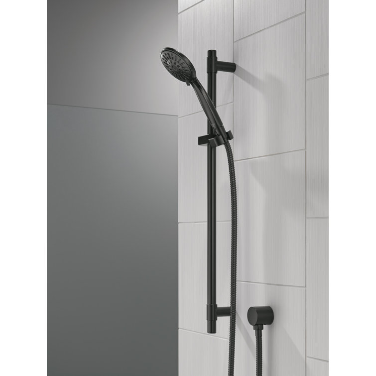 Matte Black Adjustable Wall Mounted Handheld Shower System