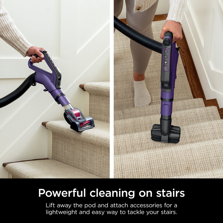 Shark Purple Bagless Upright Vacuum with HEPA Filter
