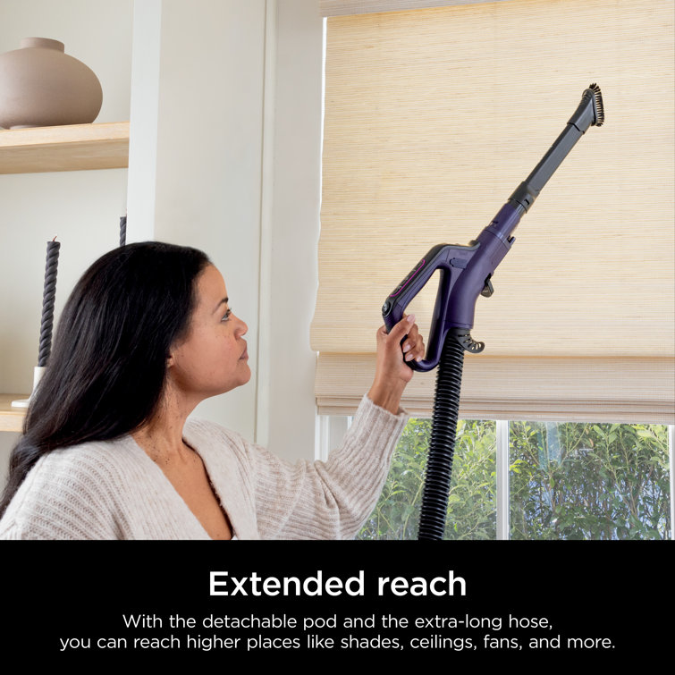Shark Purple Bagless Upright Vacuum with HEPA Filter