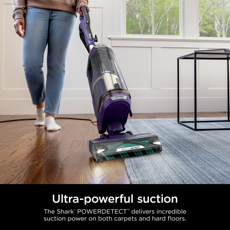Shark Purple Bagless Upright Vacuum with HEPA Filter