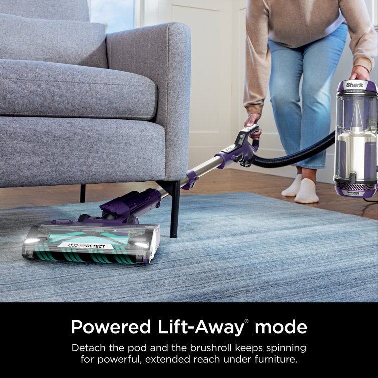 Shark Purple Bagless Upright Vacuum with HEPA Filter