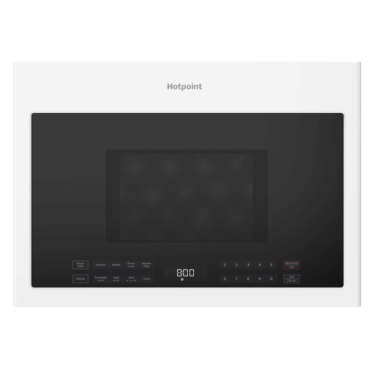 White 24" Over-the-Range Microwave Oven with Sensor Cooking