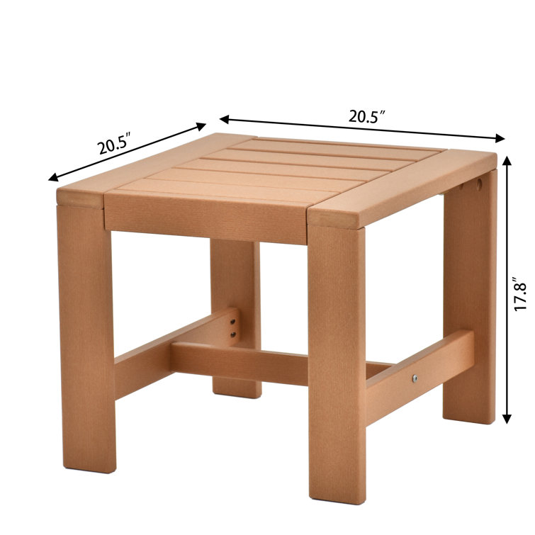 Madrid 5-Person Outdoor Seating Group with White Cushions and Wooden Frame