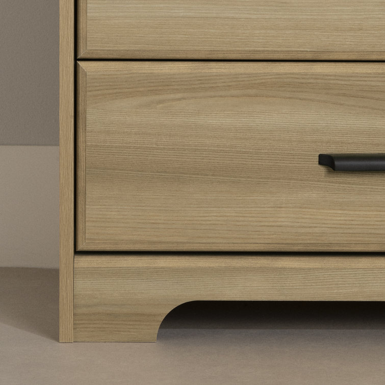 Versa Weathered Oak Vertical 5-Drawer Chest