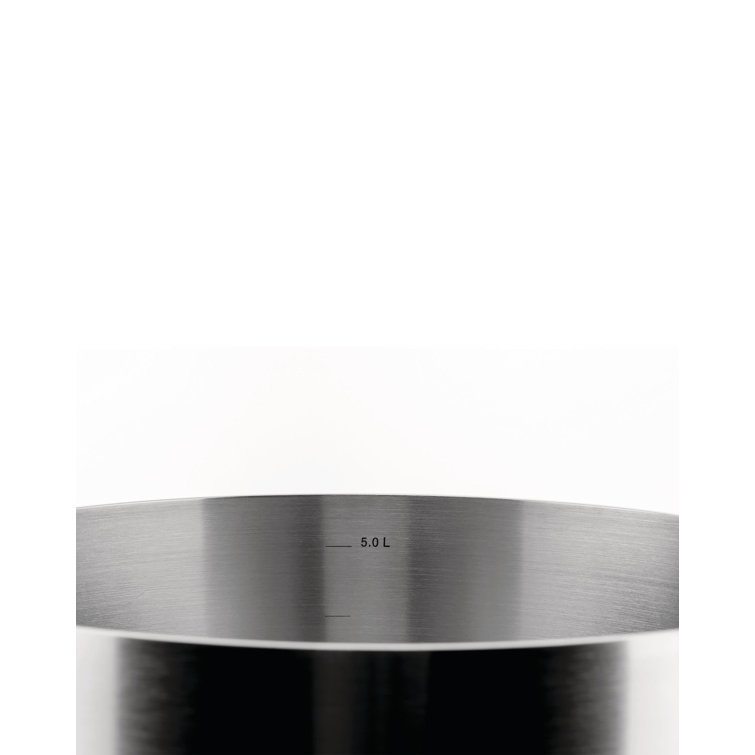 9.45'' Stainless Steel 3-Ply Non-Stick Stock Pot
