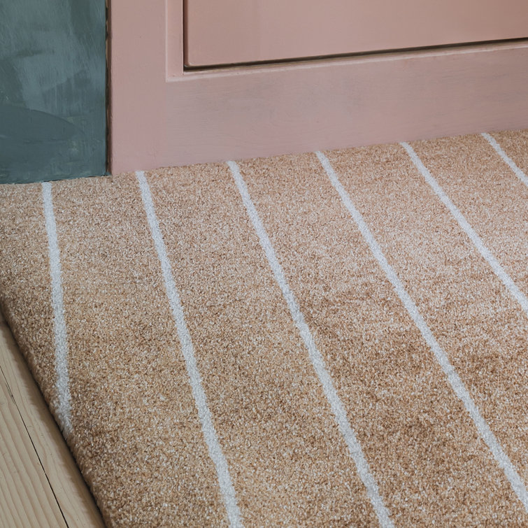 Eine Dawn Rubber Outdoor Geometric Doormat 44 x 32 In