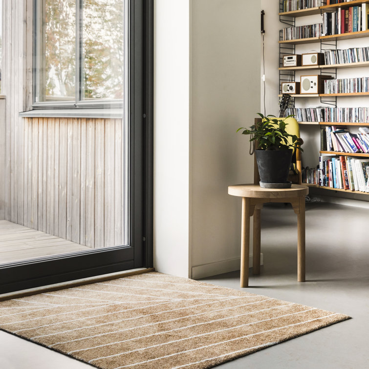 Eine Dawn Rubber Outdoor Geometric Doormat 44 x 32 In