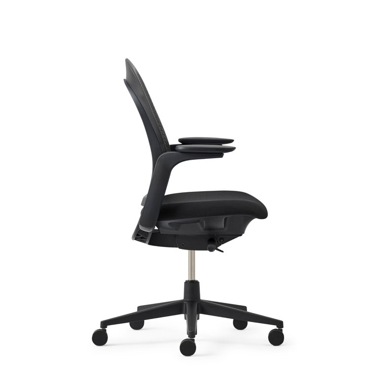 Haworth Breck Ergonomic Black Plastic Office Chair