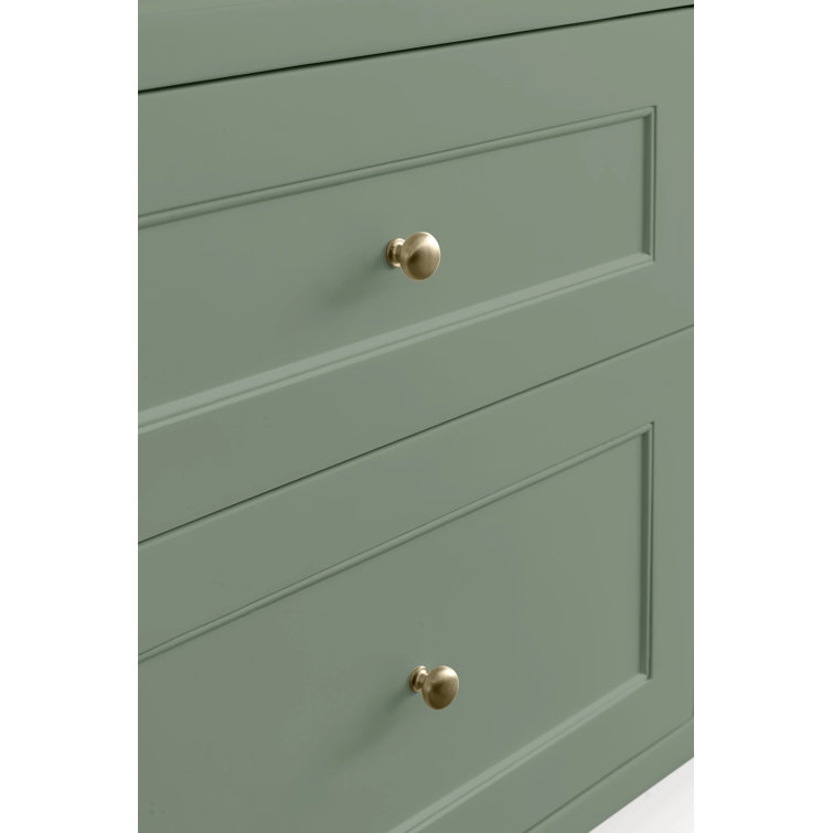 Smokey Celadon 72" Double Vanity with Solid Wood and Veneer