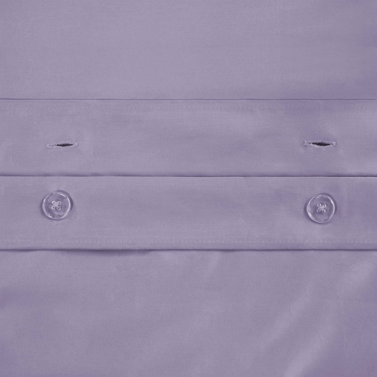 Twin Wisteria Egyptian Cotton Duvet Cover Set with Pillow Sham