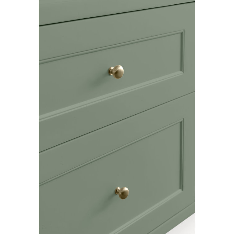 Smokey Celadon 72" Double Vanity with Solid Wood and Veneer