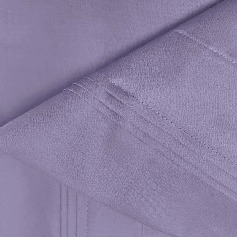 King Size Wisteria Egyptian Cotton Pillowcase with 650 Thread Count