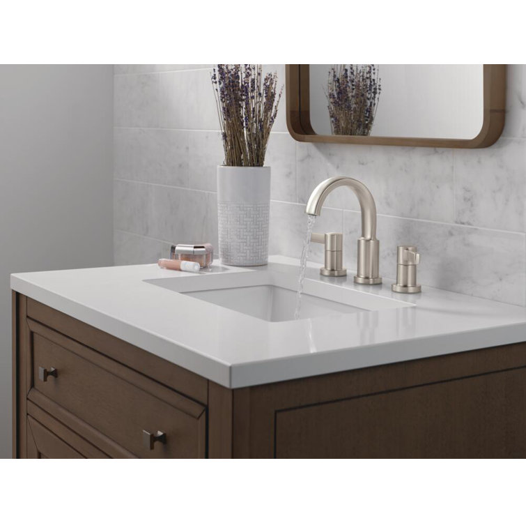 Albion Brushed Nickel 2-Handle Widespread Bathroom Faucet