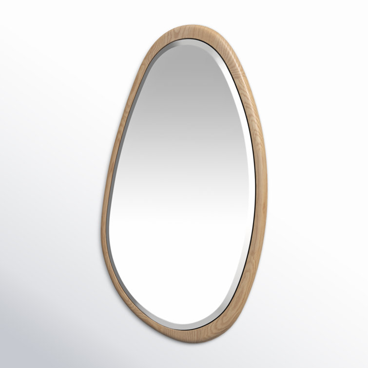 Anna Solid Wood Asymmetrical Wall Mirror