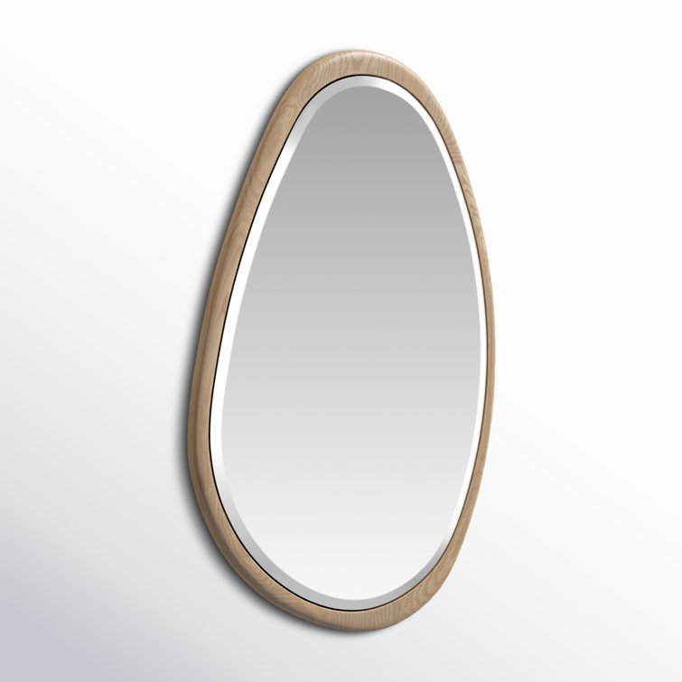 Anna Solid Wood Asymmetrical Wall Mirror