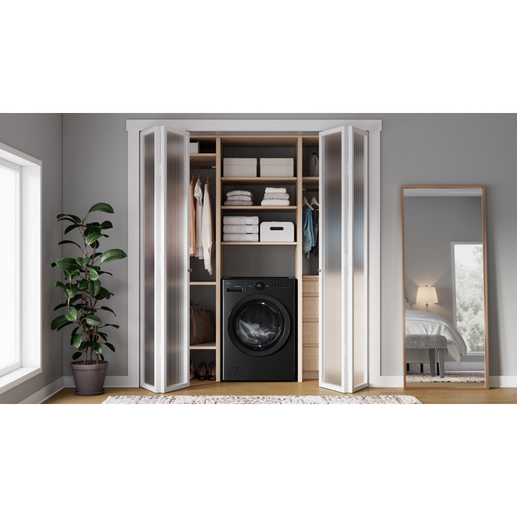 Black Steel 5.0 cu. ft. Ventless Washer/Dryer Combo with Inverter HeatPump