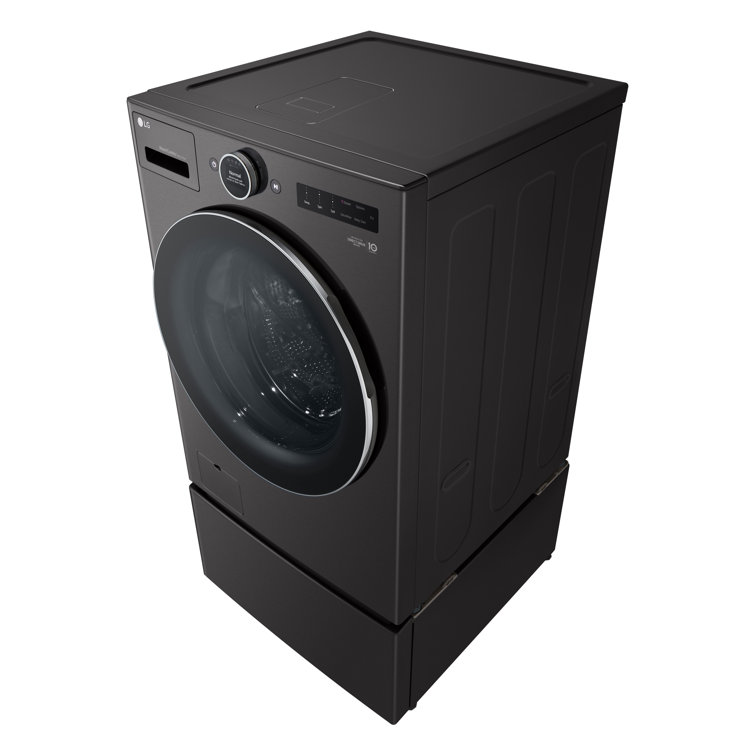 Black Steel 5.0 cu. ft. Ventless Washer/Dryer Combo with Inverter HeatPump