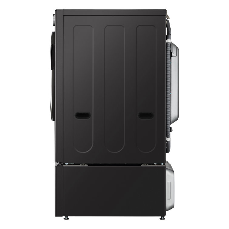 Black Steel 5.0 cu. ft. Ventless Washer/Dryer Combo with Inverter HeatPump