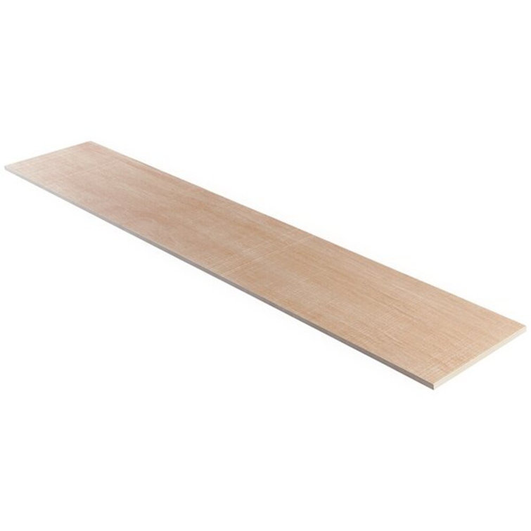 Maple 8" x 48" Matte Porcelain Wood Look Floor and Wall Tile